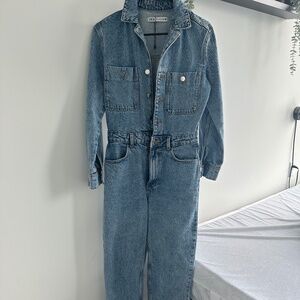 Denim jumpsuit Zara